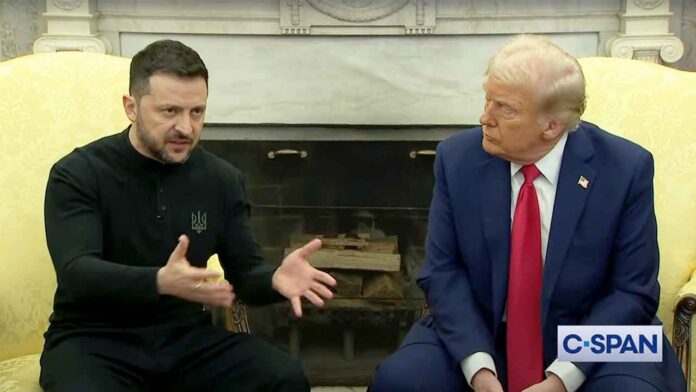 Zelensky and Trump